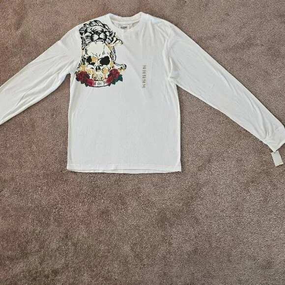 Skull in Lions Mouth "King of the Jungle", NWT, Size L - Picture 2 of 4